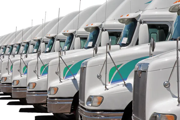 Fleet of identical trucks