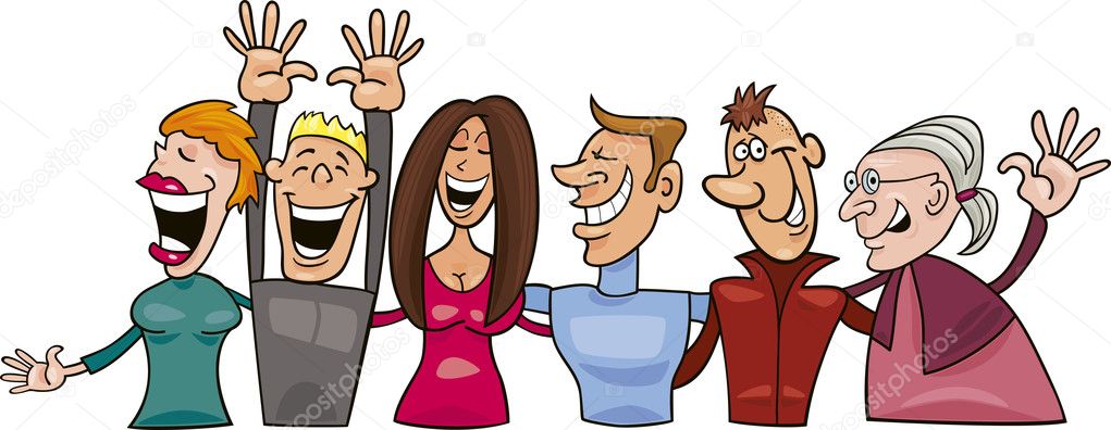 happy group clipart - photo #28