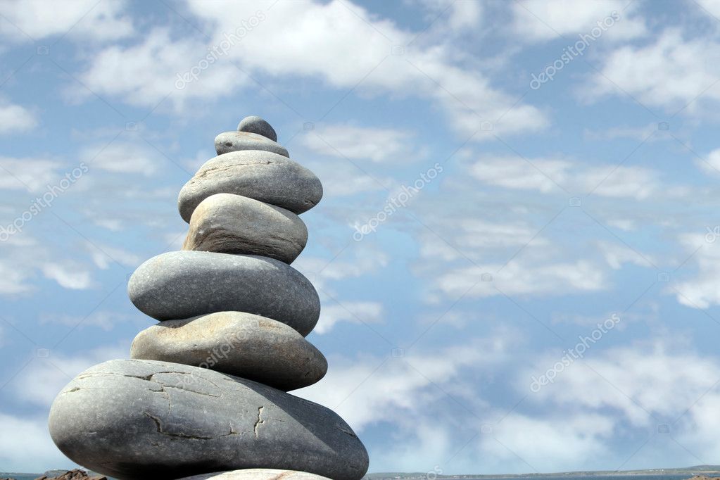 Spiritual rock — Stock Photo © morrbyte 3855272