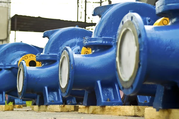 Blue water pumps