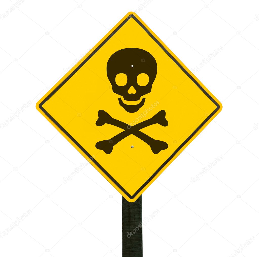 Danger Sign Skull