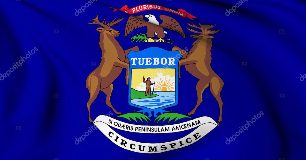michigan flag