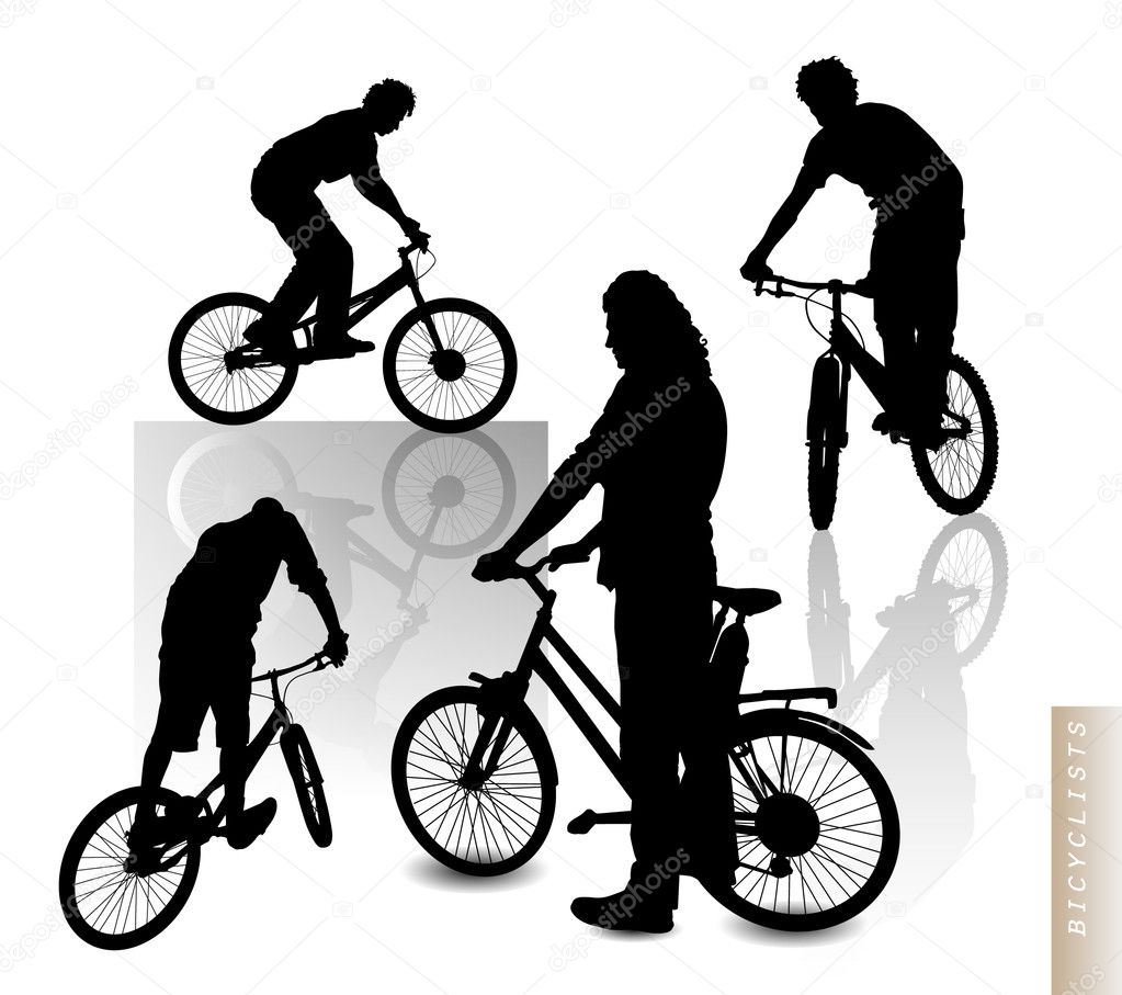 Bicycle Silhouette Vector