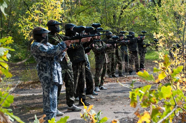 Paintball oyuncuları