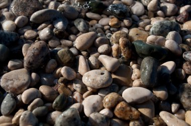 Wet pebbles background clipart