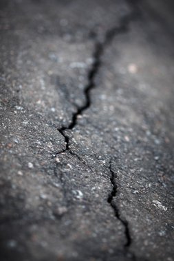 Cracked asphalt clipart