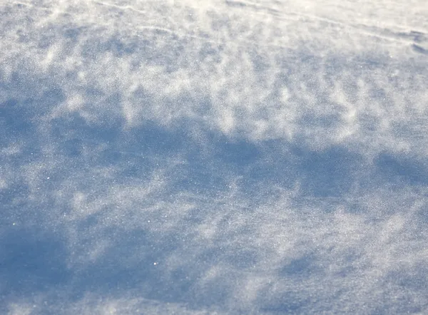 Дрейфующий снег — стоковое фото