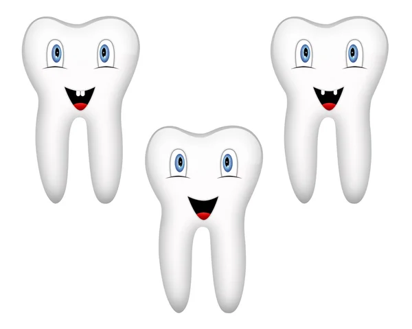 Icona del dente — Foto Stock