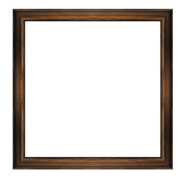 stock image A thin, wooden frame with amber inserts