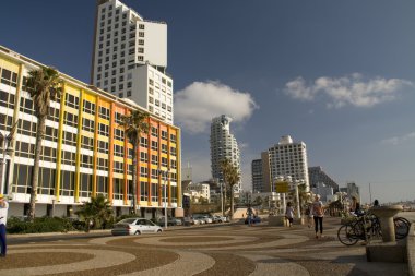 deniz kıyısı, tel-aviv