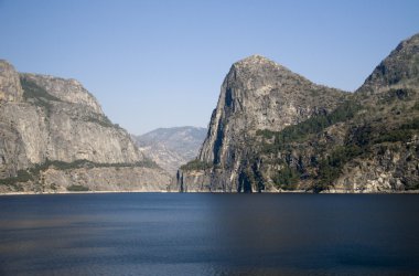 Hetch Hetchy Reservoir, Yosemite California clipart
