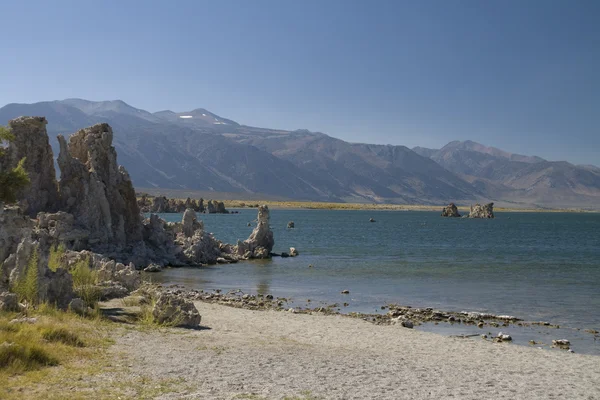 stock image Mono Lake is an alkaline and hypersaline lake in California