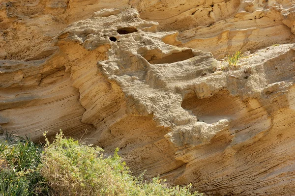 Скальный склон — стоковое фото