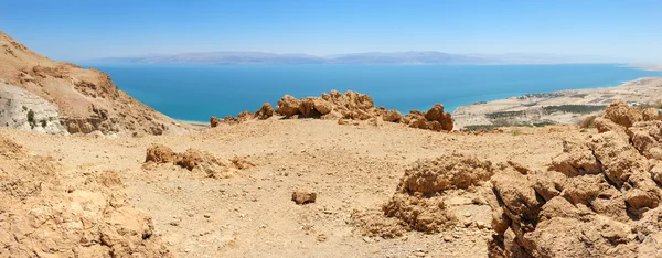 Döda havet panorama — Stockfoto