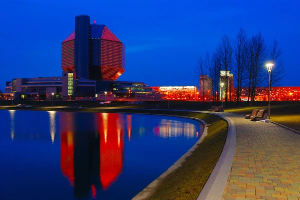 stock image City late in the evening