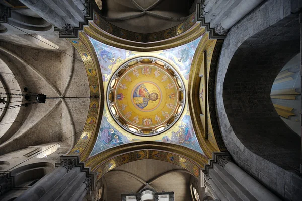 โดมของคริสตจักรของศักดิ์สิทธิ์ Sepulchre — ภาพถ่ายสต็อก