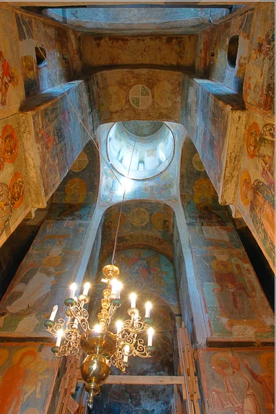 stock image Interior details of The Holy Transfiguration Church of the Savio