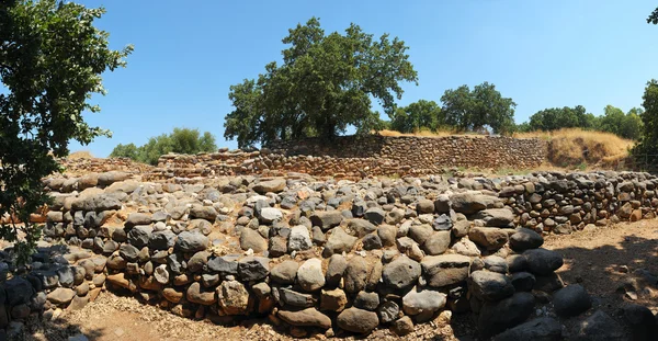 Utgrävningarna av den antika staden — Stockfoto
