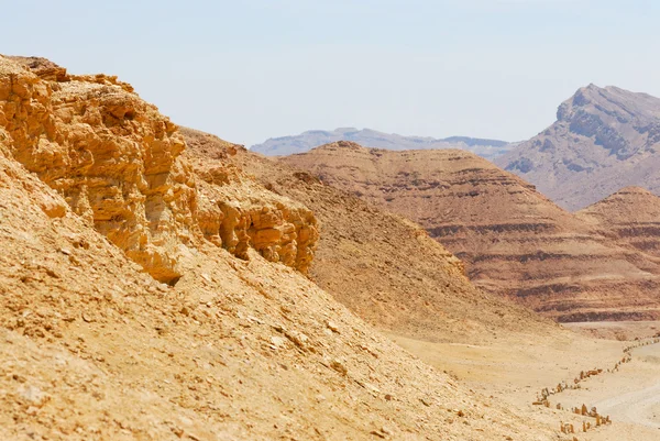 Pedras de Makhtesh Ramon — Fotografia de Stock