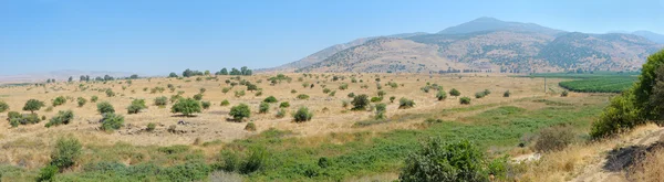 Panorama der nördlichen grenze israels — Stockfoto