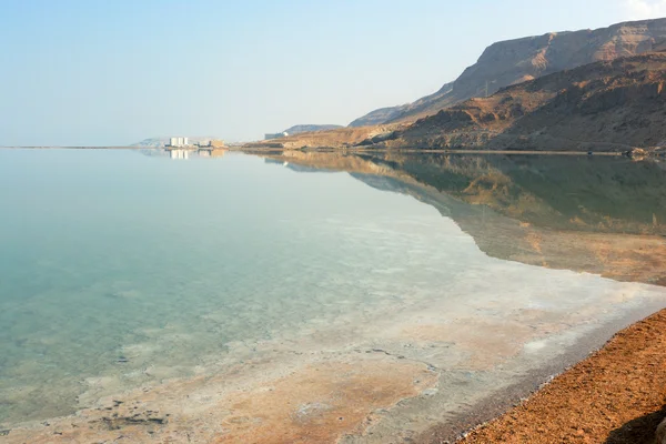 Світанку на Мертвому морі — стокове фото