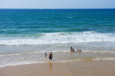 Gün batımında deniz