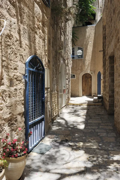 The streets of Old Jaffa — Stock Photo, Image
