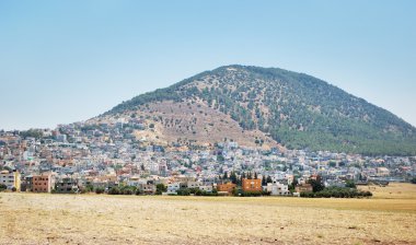 Biblical place of Israel: mount Tabor clipart