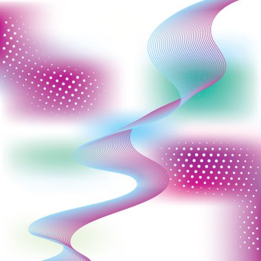 Abstract elegance background with dots clipart