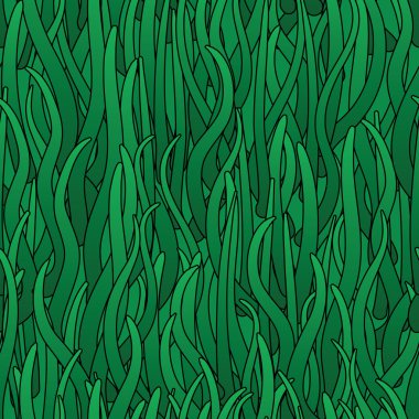 Abstract background of green grass clipart