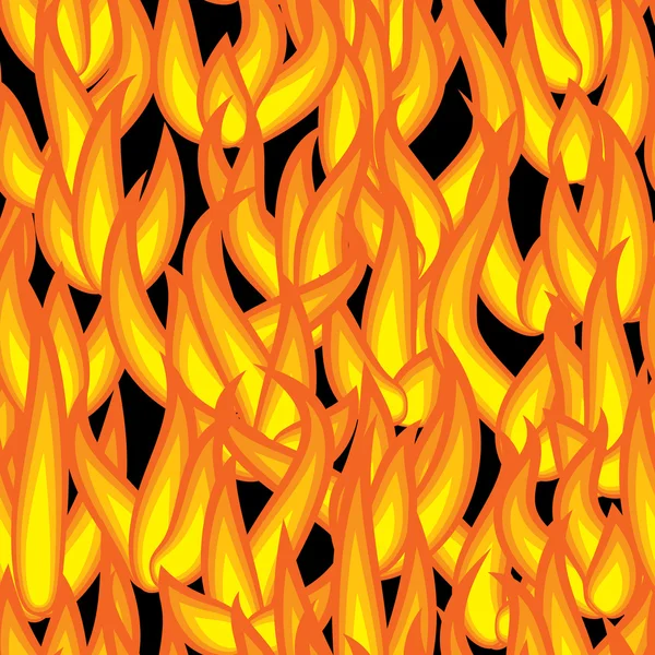 Sfondo astratto di fiamma — Vettoriale Stock