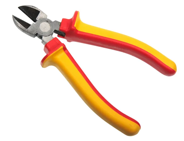 Yellow-red pliers — Stock Photo, Image