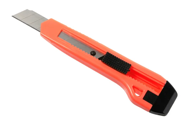 オレンジ色のペーパー ナイフ — ストック写真