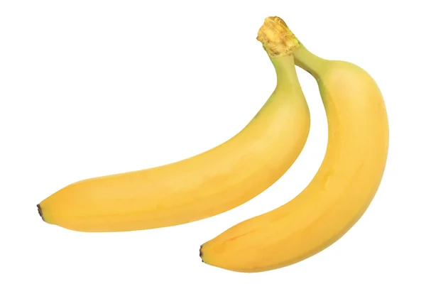 Két sárga banán — Stock Fotó