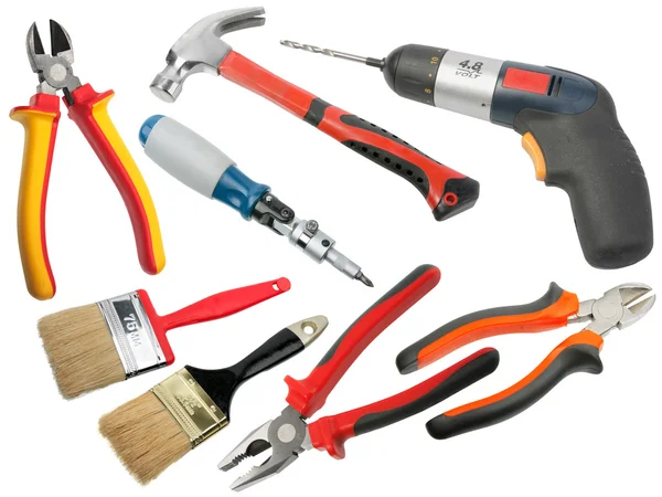 Set of hand-tools — Stock Photo, Image