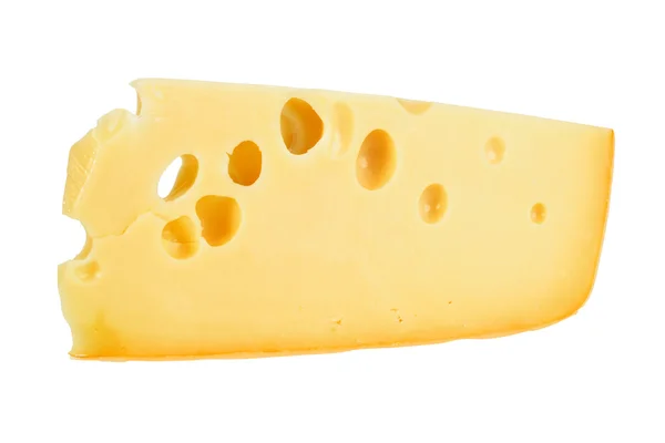 Sarı peynir bir parçası — Stok fotoğraf