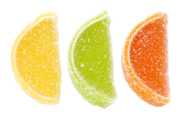 Édességek, mint a citrusfélék csoportja — Stock Fotó