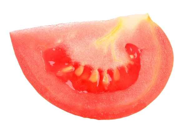 Croix simple d'une tomate rouge — Photo