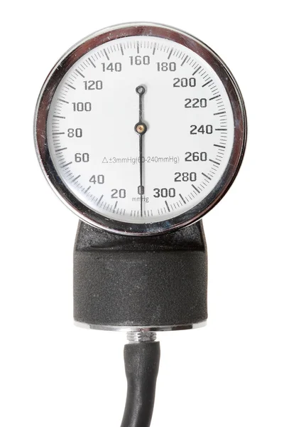 レトロな血圧計の 1 つのインジケーター — ストック写真