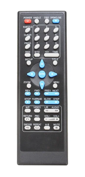Infrared remote control for media center — Stock Photo, Image