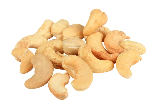 stock image Heap of a roasted cashew nuts