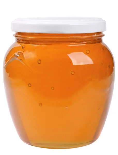 Den enda stängd burk med honung — Stockfoto