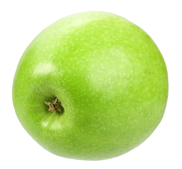 Tek bir yeşil elma — Stok fotoğraf