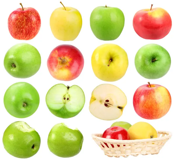 Set of apples — Stock Photo, Image