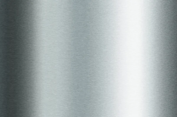 Gebürsteter silberner metallischer Hintergrund — Stockfoto