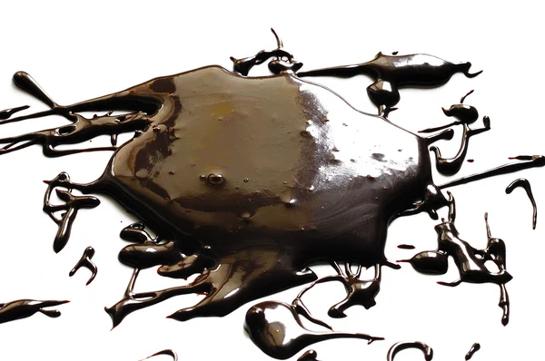 Cioccolato fondente liquido — Foto Stock