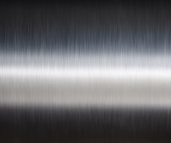 Gümüş metal fırça — Stok fotoğraf
