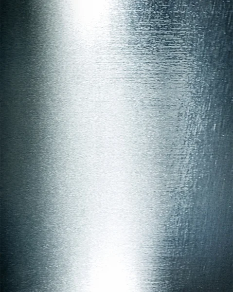 Brushed silver metal. — Stock Photo, Image