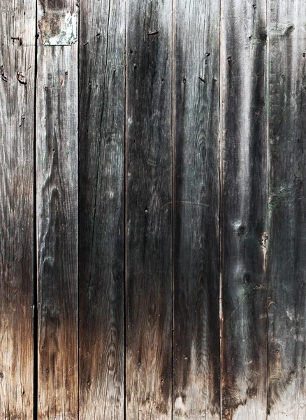 Yıpranmış gri ahşap tahta — Stok fotoğraf