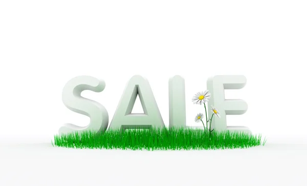 Verkauf auf Gras — Stockfoto